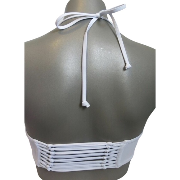 Victoria's Secret PINK USA Flag Knotted Body Wrap Halter Swim Top XS - Picture 2 of 2